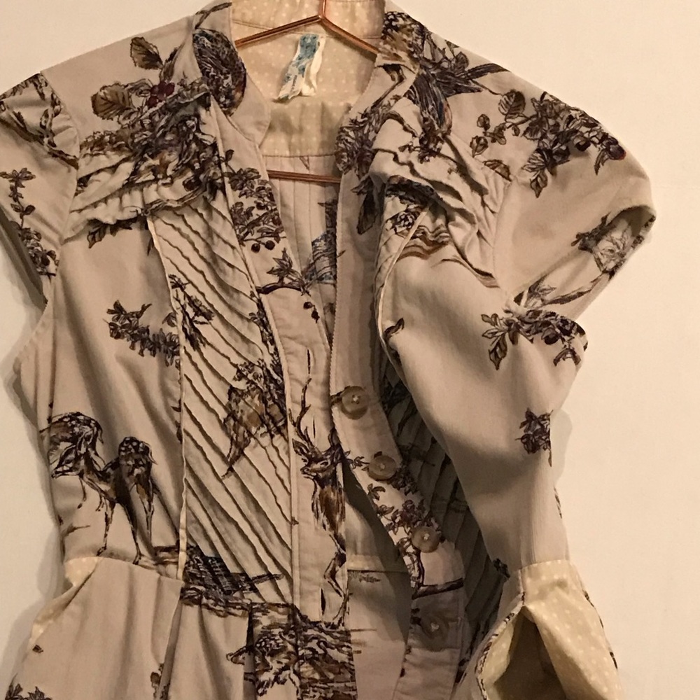 Anthropologie Maeve Southward Shirt Dress